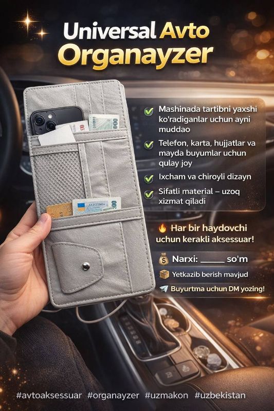 Avto Tartib Organizer