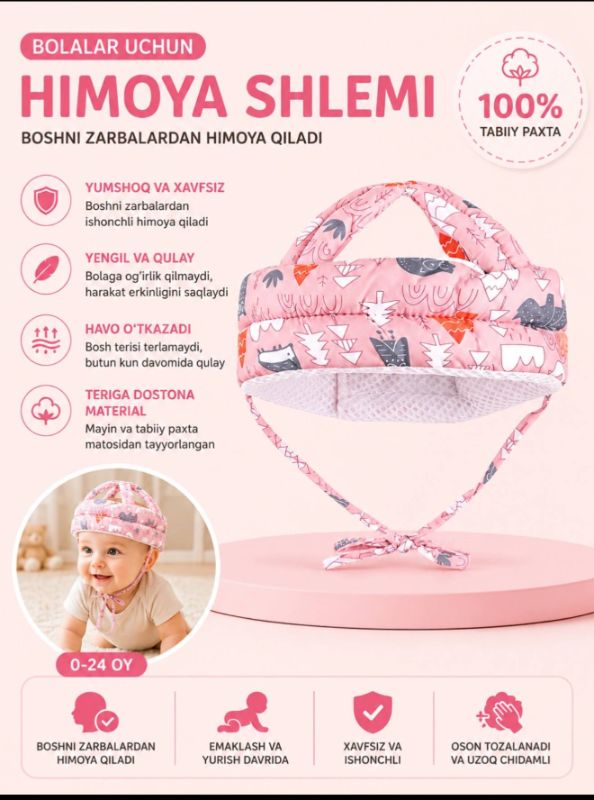 Bolalar uchun himoya shlemi