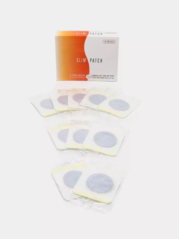 Ozish uchun patch, o'simlik plastir Slim Patch, 10 dona